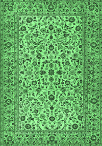 Persian Emerald Green Traditional Rug, tr2489emgrn