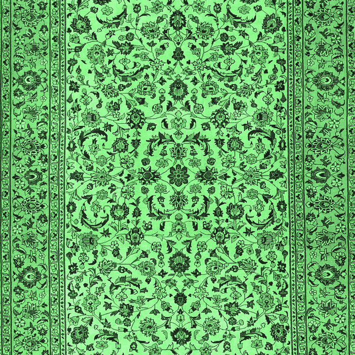 Persian Emerald Green Traditional Rug, tr2489emgrn
