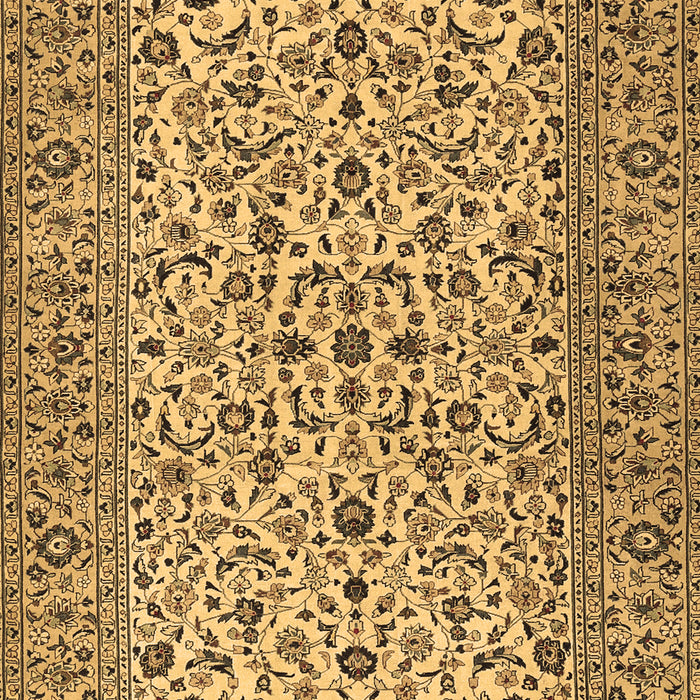 Machine Washable Persian Brown Traditional Rug, wshtr2489brn