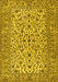 Persian Yellow Traditional Rug, tr2489yw