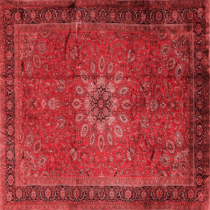 Medallion Red Traditional Rug, tr248red