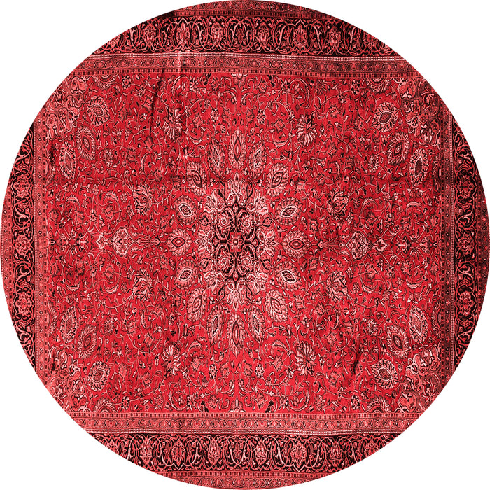 Medallion Red Traditional Rug, tr248red