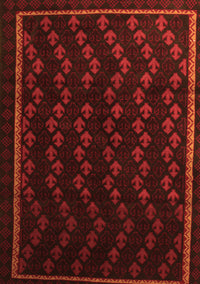 Southwestern Orange Country Rug, tr2490org