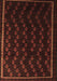 Southwestern Brown Country Rug, tr2490brn