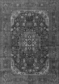 Medallion Gray Traditional Rug, tr2491gry