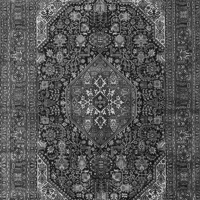 Medallion Gray Traditional Rug, tr2491gry