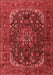 Medallion Red Traditional Area Rugs