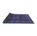Sideview of Persian Blue Traditional Rug, tr2492blu