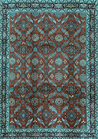 Persian Light Blue Traditional Rug, tr2492lblu