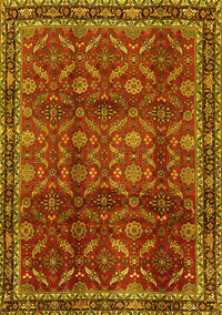 Persian Yellow Traditional Rug, tr2492yw