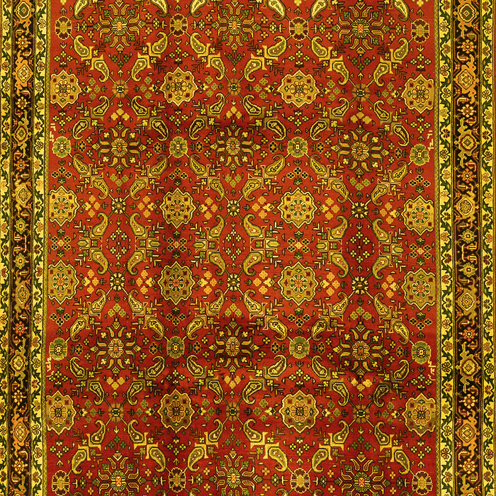 Persian Yellow Traditional Rug, tr2492yw