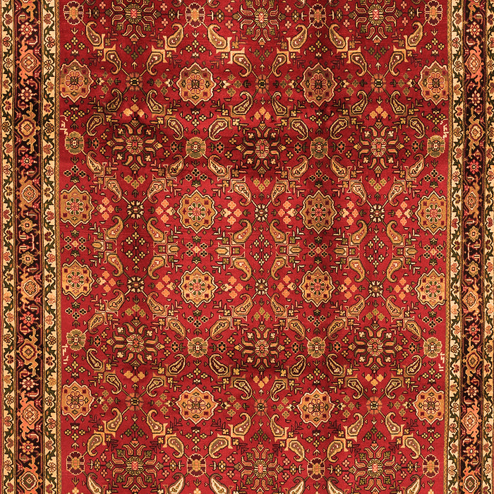 Persian Orange Traditional Rug, tr2492org