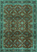 Persian Turquoise Traditional Rug, tr2492turq