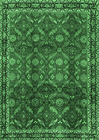 Persian Emerald Green Traditional Rug, tr2492emgrn