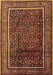 Persian Brown Traditional Rug, tr2493brn