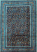 Persian Light Blue Traditional Rug, tr2493lblu