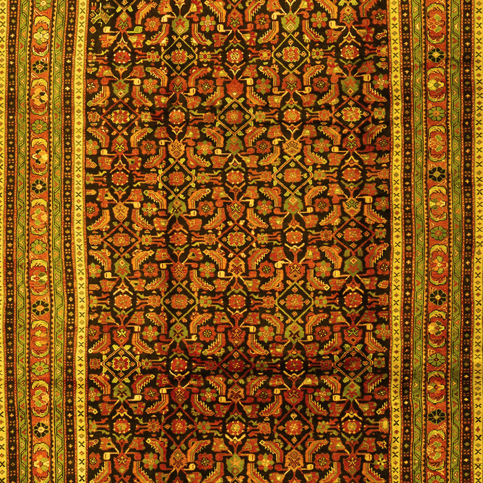Persian Yellow Traditional Rug, tr2493yw