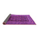 Sideview of Persian Purple Traditional Rug, tr2493pur