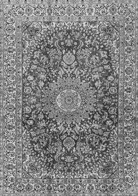 Medallion Gray Traditional Rug, tr2494gry