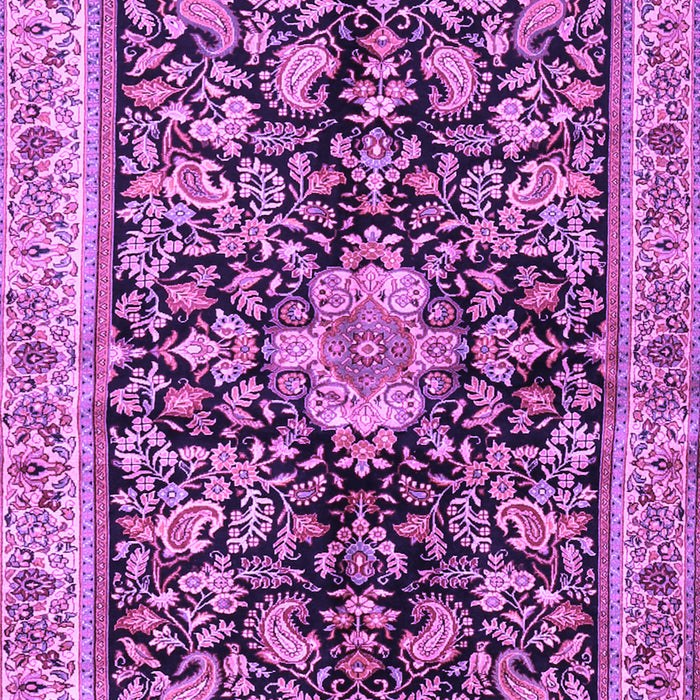 Machine Washable Animal Purple Traditional Area Rugs, wshtr2495pur