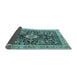 Sideview of Animal Light Blue Traditional Rug, tr2495lblu