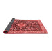 Animal Red Traditional Area Rugs