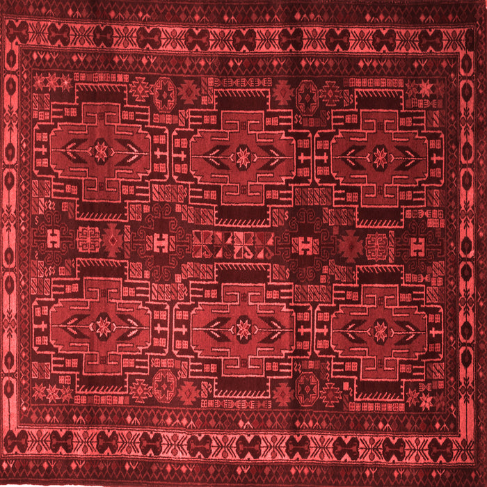 Machine Washable Southwestern Red Country Rug, wshtr2496red