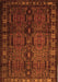 Southwestern Orange Country Rug, tr2496org