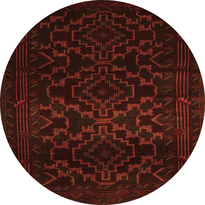 Machine Washable Persian Orange Traditional Area Rugs, wshtr2497org