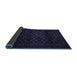 Sideview of Persian Blue Traditional Rug, tr2497blu
