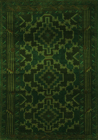 Persian Green Traditional Rug, tr2497grn