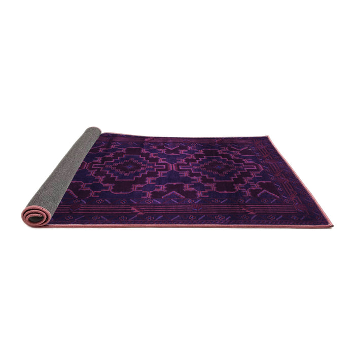 Sideview of Persian Purple Traditional Rug, tr2497pur