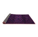 Sideview of Persian Purple Traditional Rug, tr2497pur