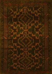 Persian Yellow Traditional Rug, tr2497yw