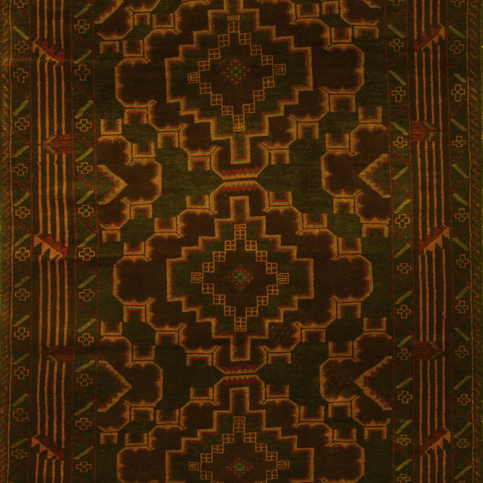 Persian Yellow Traditional Rug, tr2497yw