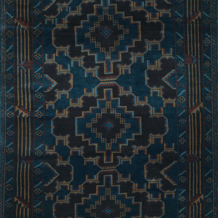 Persian Light Blue Traditional Rug, tr2497lblu