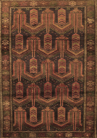 Persian Brown Traditional Rug, tr2498brn