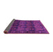 Sideview of Persian Purple Traditional Rug, tr2498pur