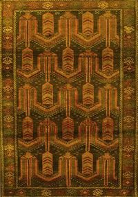 Persian Yellow Traditional Rug, tr2498yw