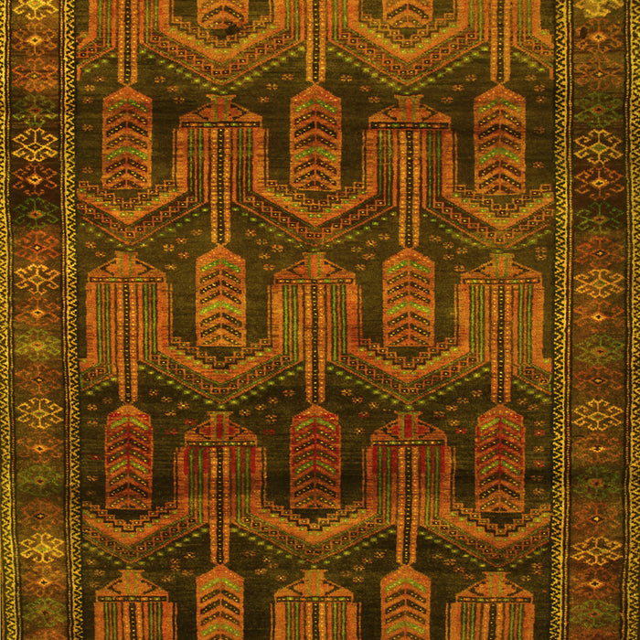 Persian Yellow Traditional Rug, tr2498yw