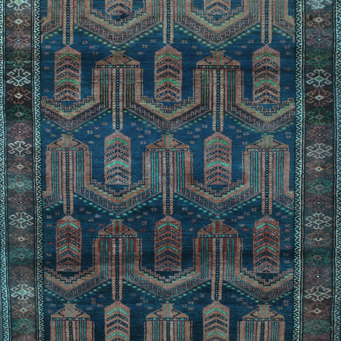 Persian Light Blue Traditional Rug, tr2498lblu
