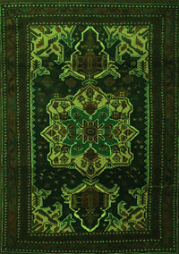 Persian Green Traditional Rug, tr2499grn