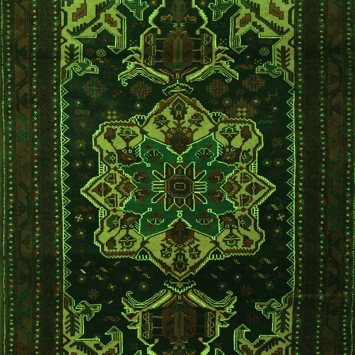 Persian Green Traditional Rug, tr2499grn