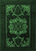 Machine Washable Persian Emerald Green Traditional Area Rugs, wshtr2499emgrn