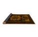 Sideview of Persian Yellow Traditional Rug, tr2499yw