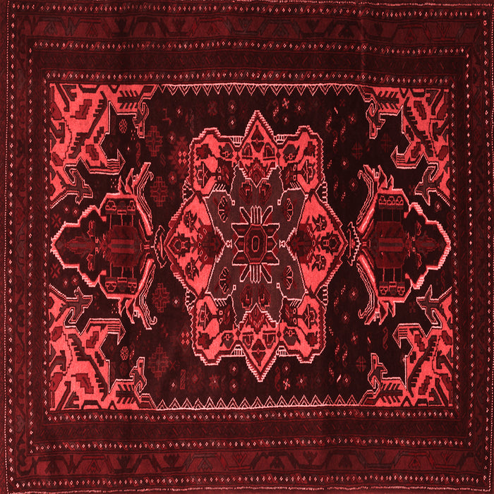 Machine Washable Persian Red Traditional Rug, wshtr2499red