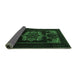 Sideview of Persian Emerald Green Traditional Rug, tr2499emgrn