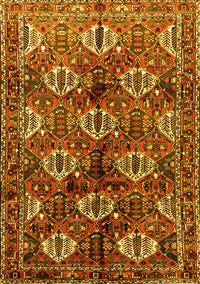 Persian Yellow Traditional Rug, tr249yw