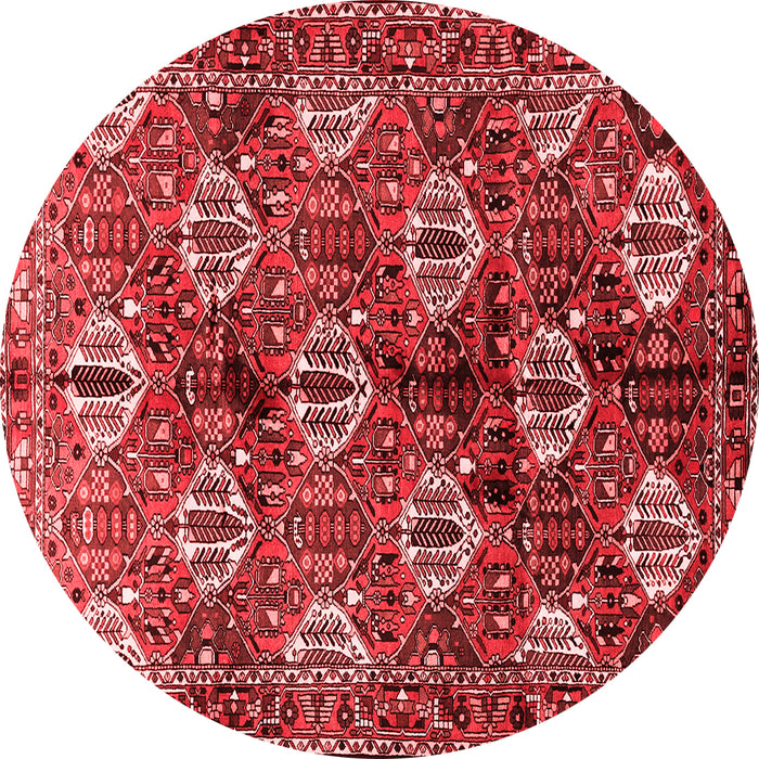 Machine Washable Persian Red Traditional Rug, wshtr249red