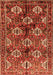 Persian Orange Traditional Rug, tr249org